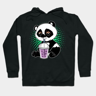 Panda Kawaii Anime Bubble Tea Boba Hoodie